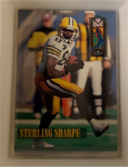 1994 Classic NFL Experience #33 Sterling Sharpe — front