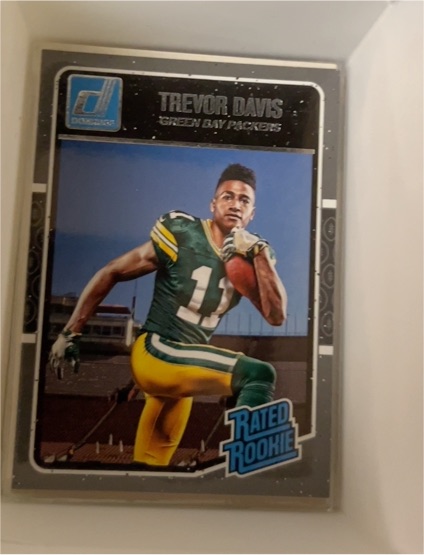 2016 Donruss #396 Trevor Davis — front