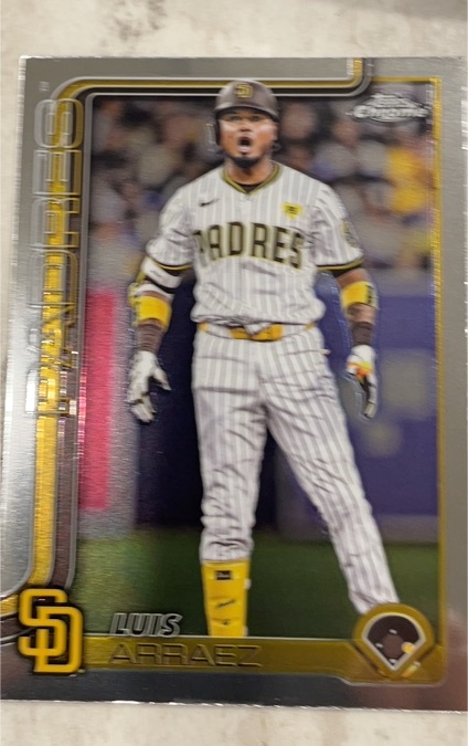 2025 Topps #393 Luis Arraez — front