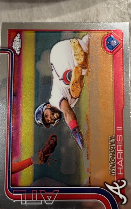 2025 Topps Chrome #230 Michael Harris II — front