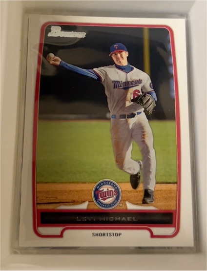 2012 Bowman Prospects #BP85 Levi Michael — front