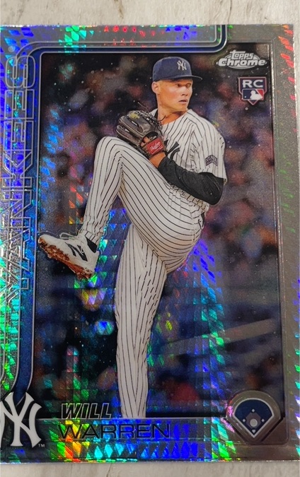 2025 Topps Chrome #97 Will Warren — front