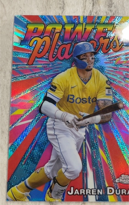2025 Topps Chrome Power Players #PP-2 Jarren Duran — front