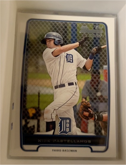 2012 Bowman Prospects #BP78 Nick Castellanos — front