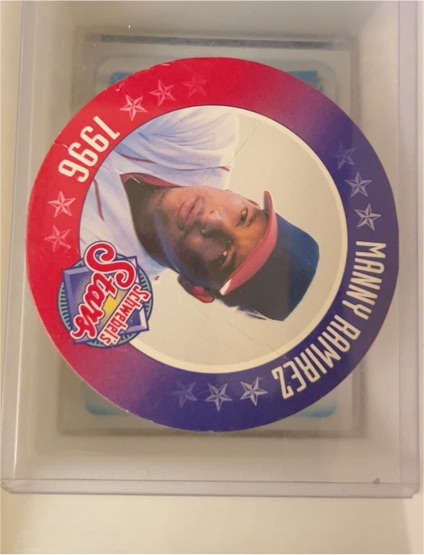 1996 Schwebel's Stars Manny Ramirez — front