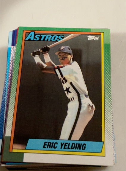 1990 Topps #309 Eric Yelding — front