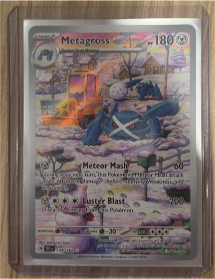 2024 Pokémon #178/162 Metagross — front