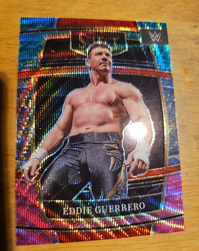 2022 Panini Select WWE #7 Eddie Guerrero — front