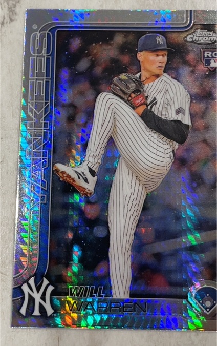 2025 Topps Chrome #81 Will Warren — front