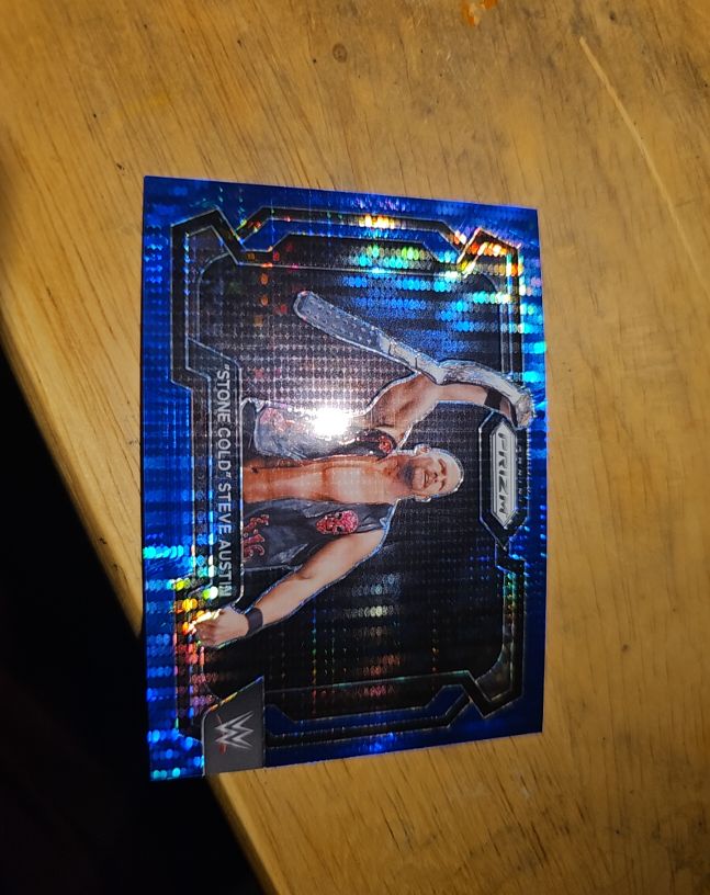 2024 Panini Prizm WWE #14 Stone Cold Steve Austin — front