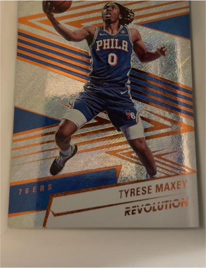 2024-25 Panini Revolution #35 Tyrese Maxey — front
