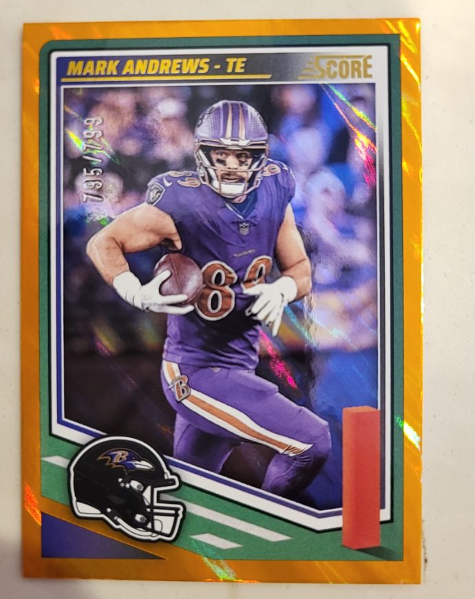2025 Panini Score #115 Mark Andrews — front
