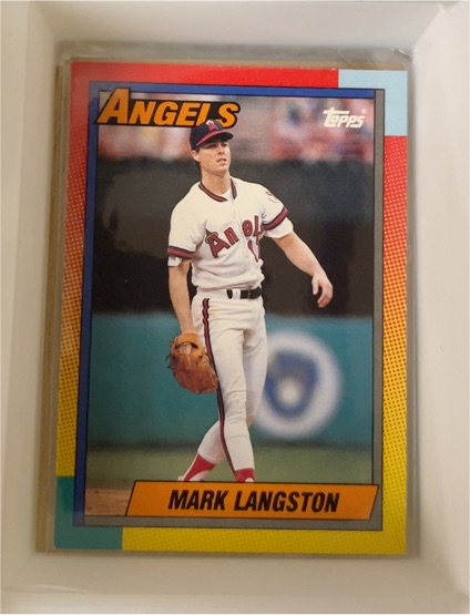 1990 Topps Traded #54T Mark Langston — front