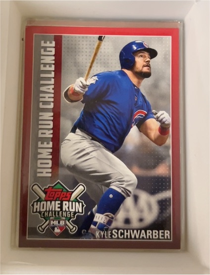 2019 Topps Home Run Challenge #HRC-31 Kyle Schwarber — front