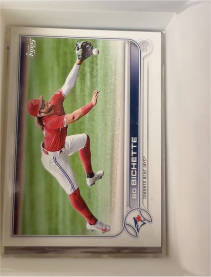 2022 Topps #126 Bo Bichette — front