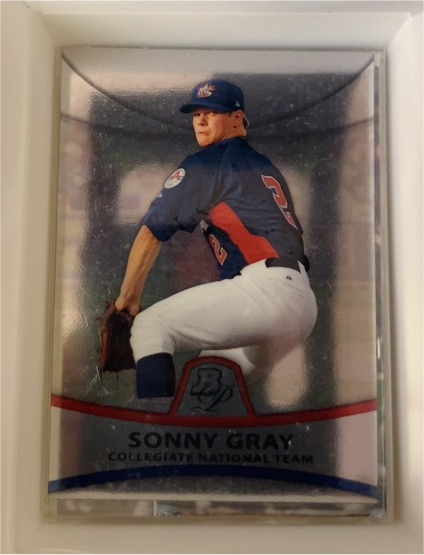 2010 Bowman Platinum Prospects #PP37 Sonny Gray — front