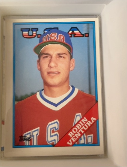 1988 Topps Traded #124T Robin Ventura — front