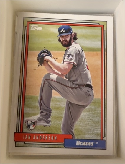 2021 Topps Update 1992 Redux #T92-7 Ian Anderson — front