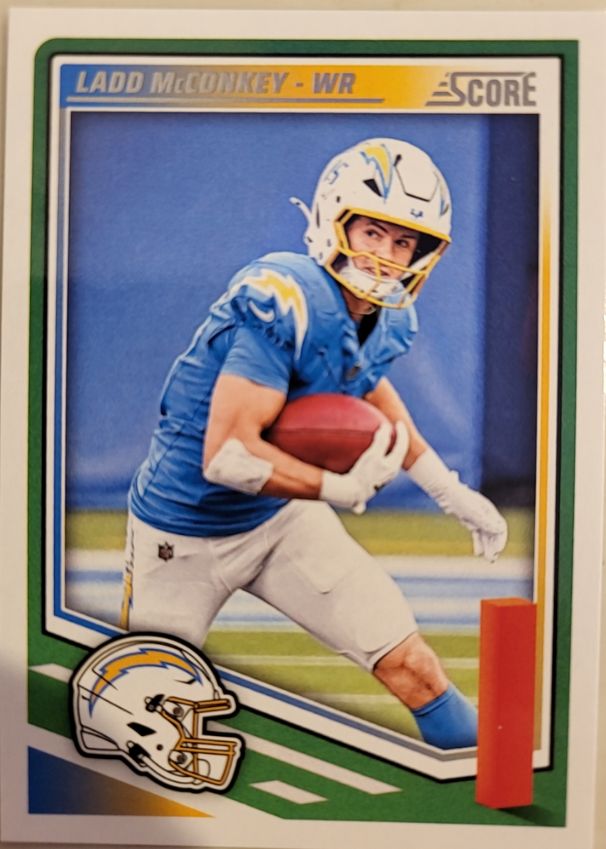 2025 Panini Score #65 Ladd McConkey — front