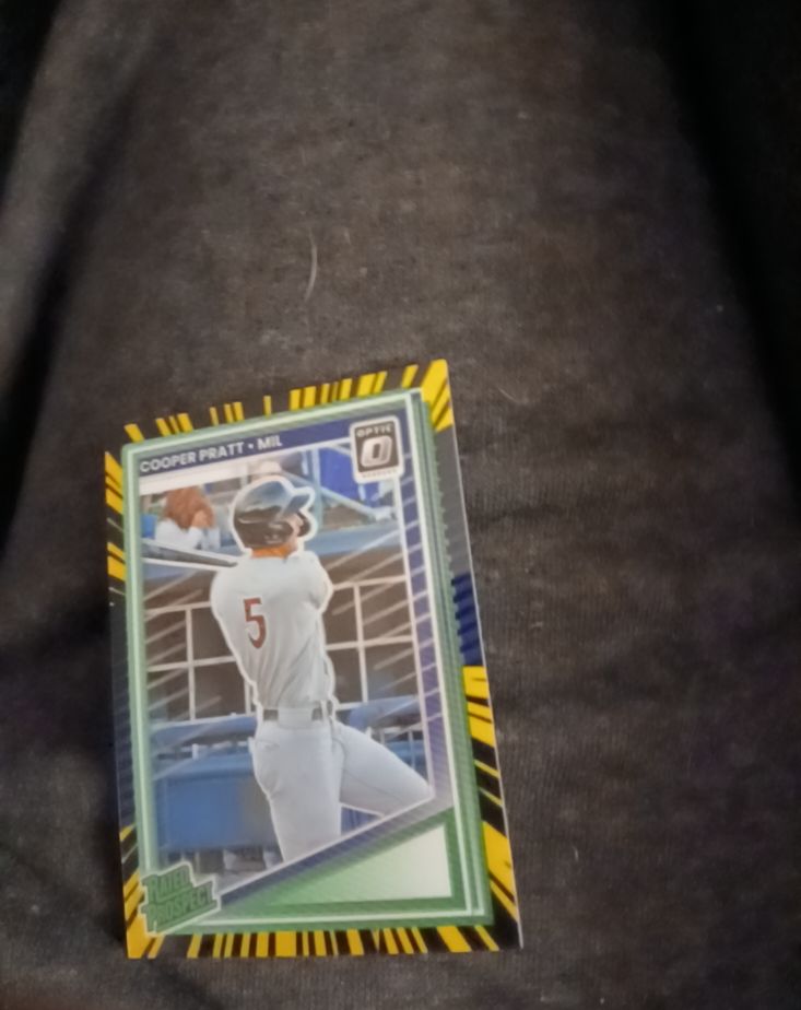2025 Donruss Optic #114 Cooper Pratt — front
