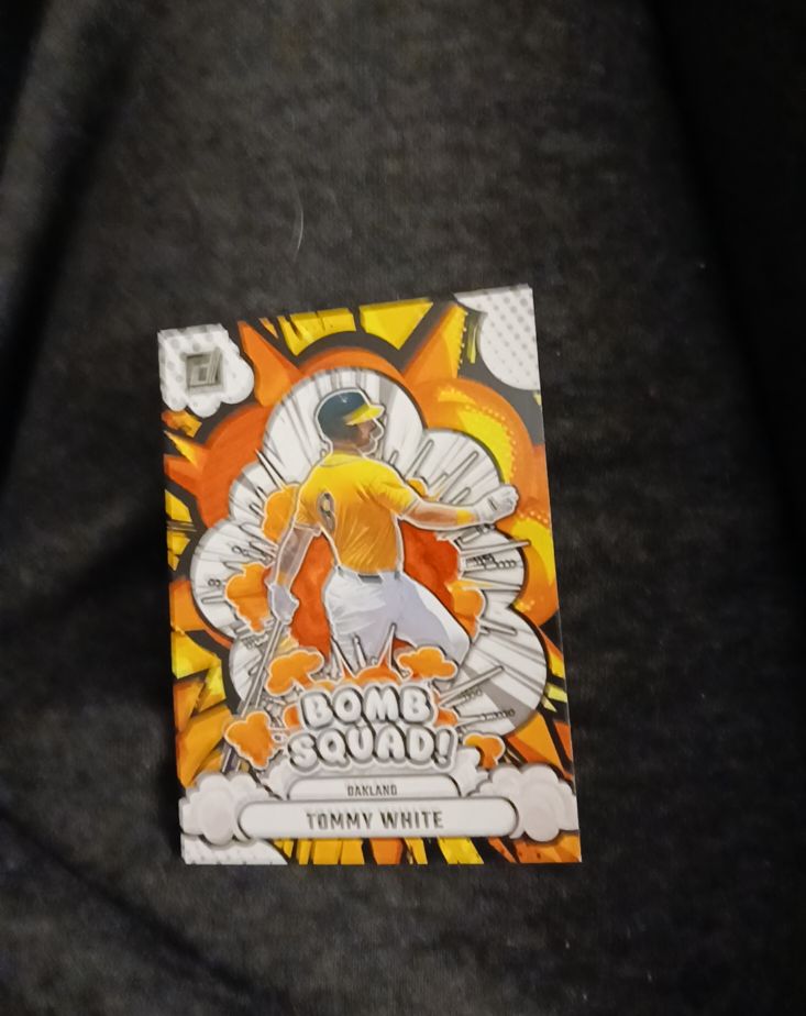 2025 Donruss Baseball #16 Tommy White Bomb Squad Insert — front