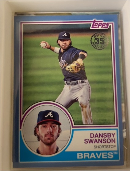 2018 Topps #83-46 Dansby Swanson — front