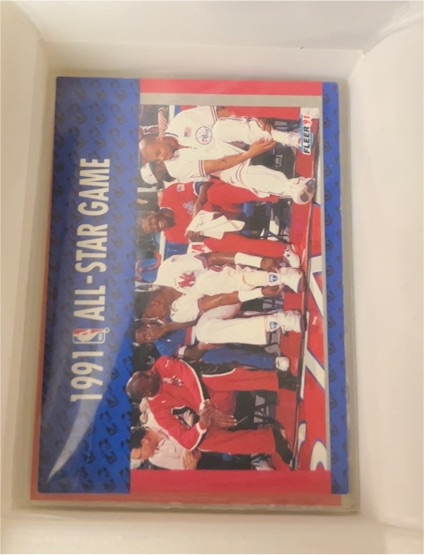 1991 Fleer #233 Michael Jordan 1991 All-Star Game — front