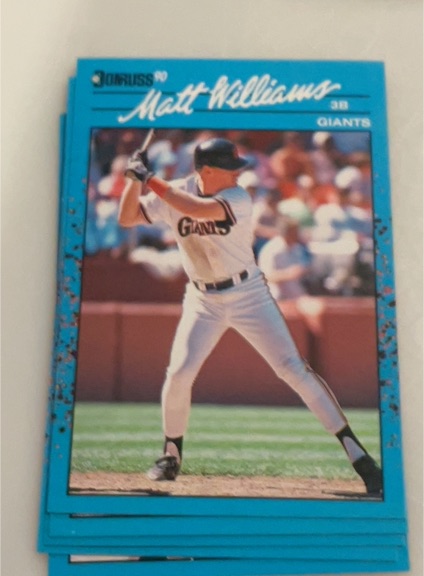 1990 Donruss Best of the National League #61 Matt Williams — front