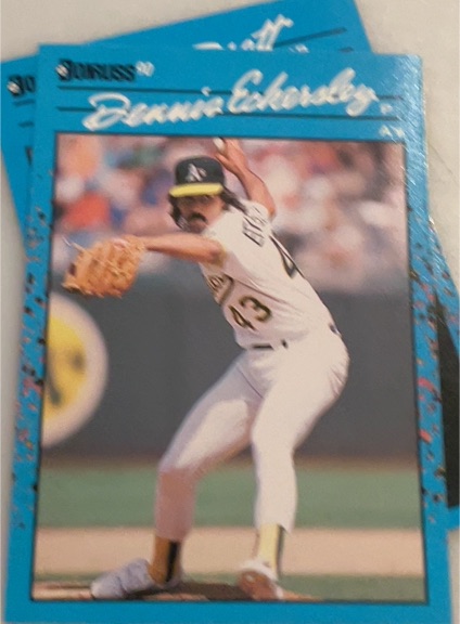 1990 Donruss Best of the AL #12 Dennis Eckersley — front