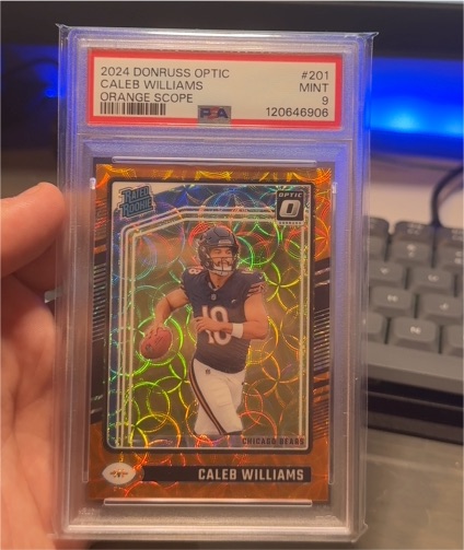 2024 Donruss Optic #201 Caleb Williams — front