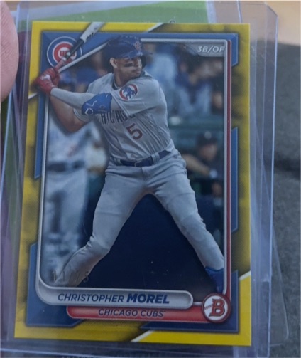 2024 Bowman #91 Christopher Morel — front