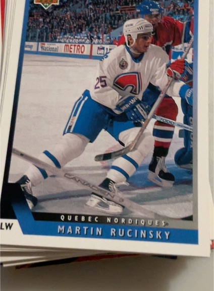 1993-94 Upper Deck #LW Martin Rucinsky — front