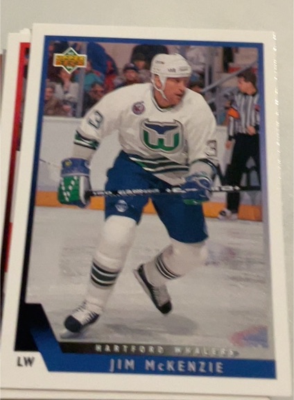 1993-94 Upper Deck #23 Jim McKenzie — front