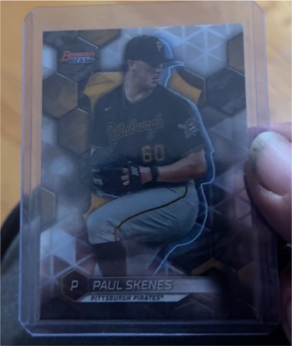 2023 Bowman's Best Top Prospects #TP-22 Paul Skenes — front