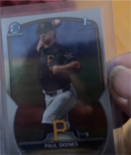 2023 Bowman Chrome #1st Bowman Chrome Paul Skenes — front