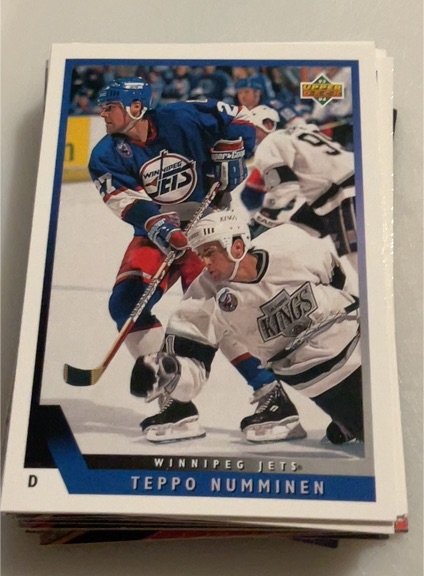 1993-94 Upper Deck #53 Teppo Numminen — front