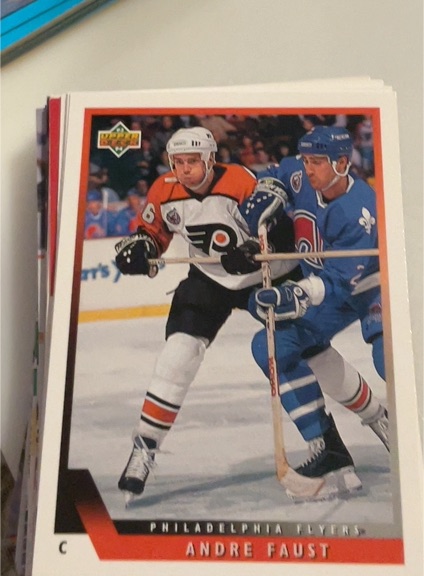 1993-94 Upper Deck #6 Andre Faust — front
