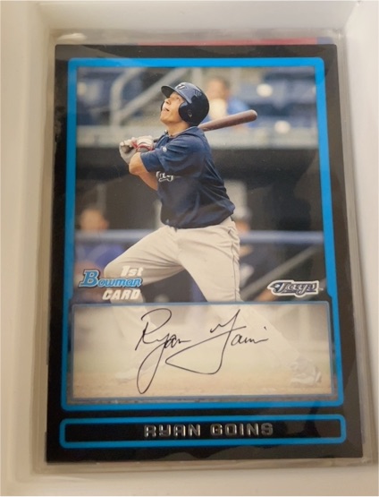 2009 Bowman Draft Prospects #BDPP61 Ryan Goins — front