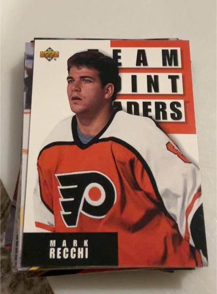1993-94 Upper Deck #300 Mark Recchi — front