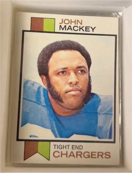 1973 Topps #118 John Mackey — front