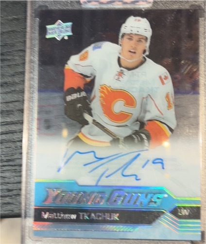 2016-17 Upper Deck #231 Matthew Tkachuk Young Guns Rookie — front