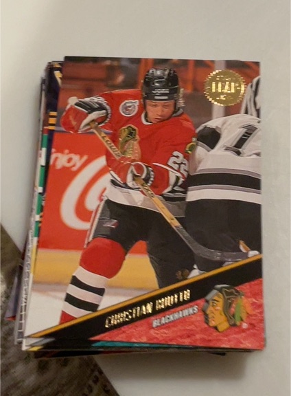 1993-94 Leaf #334 Christian Ruuttu — front