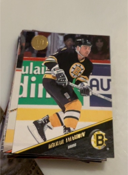 1993-94 Leaf #342 Mikhail Tatarinov — front