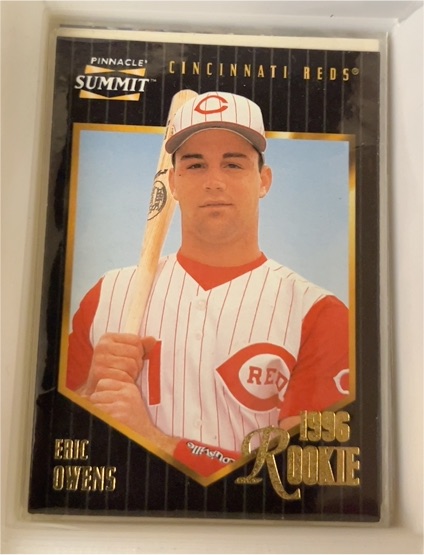 1996 Pinnacle Summit #181 Eric Owens — front