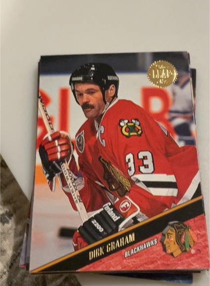 1993-94 Leaf #270 Dirk Graham — front