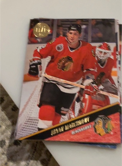1993-94 Leaf #224 Bryan Marchment — front