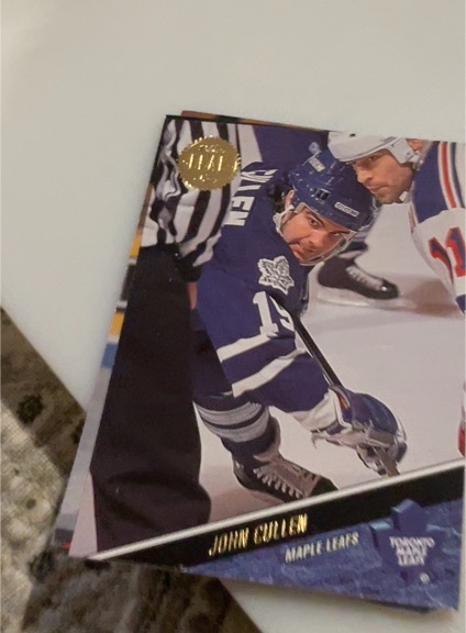1993-94 Leaf #245 John Cullen — front