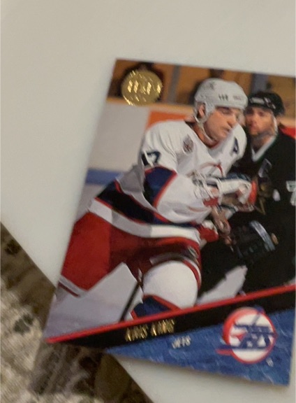1993-94 Leaf #308 Mark Lamb — front