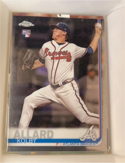2019 Topps Chrome #99 Kolby Allard — front