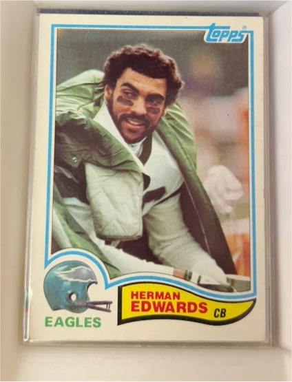 1982 Topps #442 Herman Edwards — front